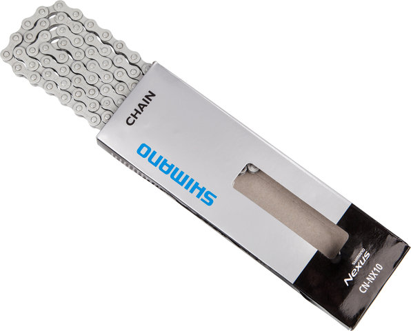 Shimano Cadena CN-NX10 1 velocidades - plata/114