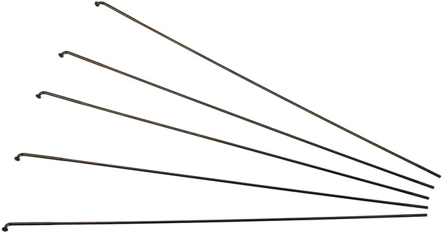 Super Comp® 1.8 / 1.7 / 2.0 Speichen - 5 Stück - schwarz/256 mm