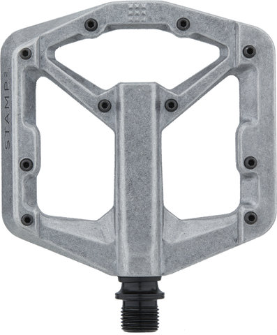 crankbrothers Stamp 2 Platform Pedals - raw silver/small