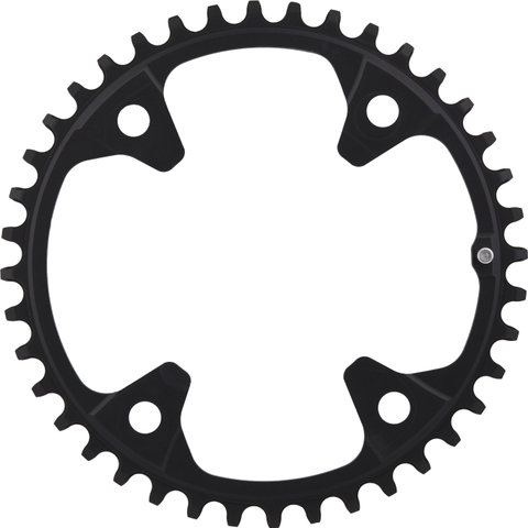 Campagnolo Plato Ekar 13 velocidades, 4 brazos, círculo de agujeros de 123 mm - negro/40 