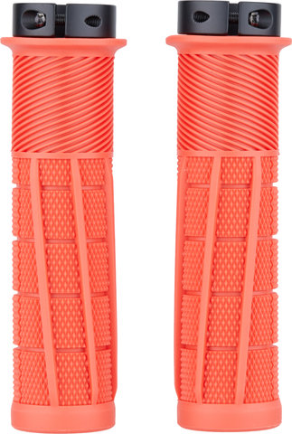OneUp Components Thick Lock-On Lenkergriffe - red/138 mm