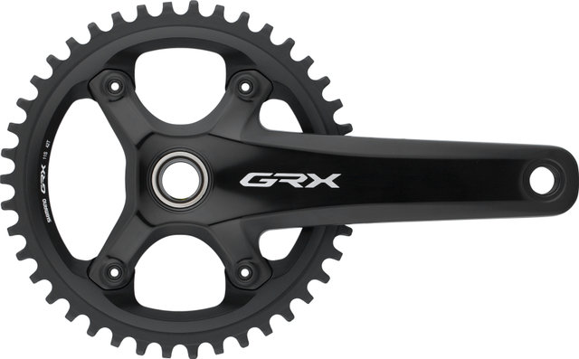 Shimano GRX FC-RX810-1 Hollowtech II Crankset - black/175.0 mm 42 tooth