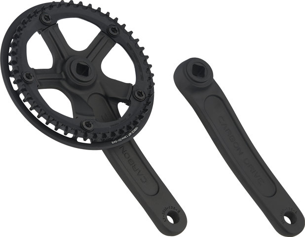 Gates Juego de bielas con anillo protector CDN S250 - negro/175,0 mm 46 dientes