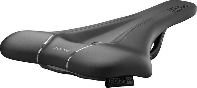 SQlab 612 Ergowave Active 2.1 Carbon Sattel - schwarz | 120 mm | 275 mm