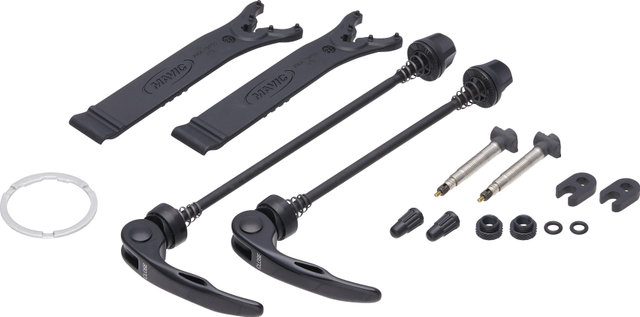 Mavic Ksyrium S Laufradsatz - schwarz/Non Boost/Non Boost/130 mm/100 mm/28"/Shimano Road/100 mm/Shimano Road/100 mm/130 mm
