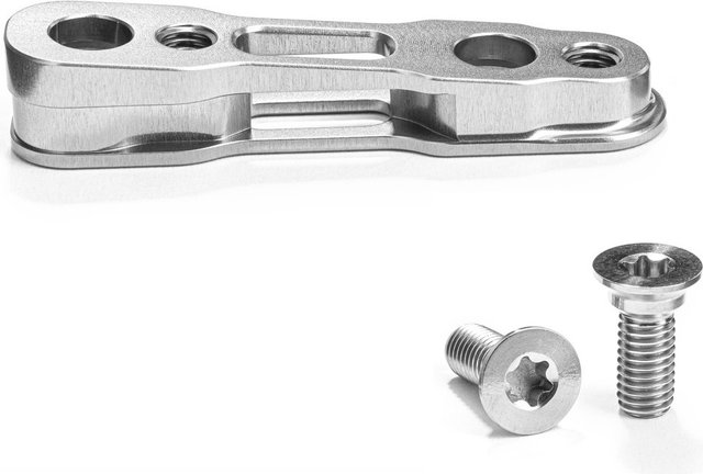 absoluteBLACK Adaptateur de frein à disque flatmount pour SRAM - grey | Flat Mount | rear