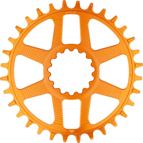 e*thirteen Helix R Guidering Direct Mount Kettenblatt - naranja/32 Z