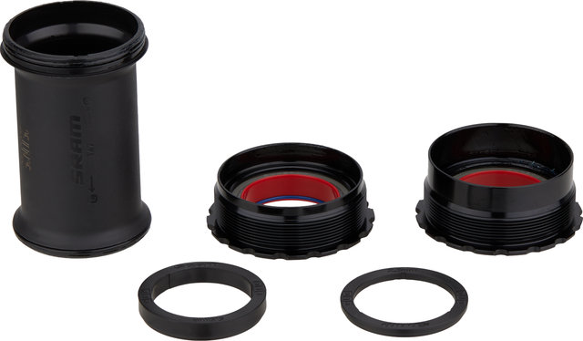 SRAM Eje de pedalier DUB T47 Cerámica Road Wide 85,5 mm - black/T47