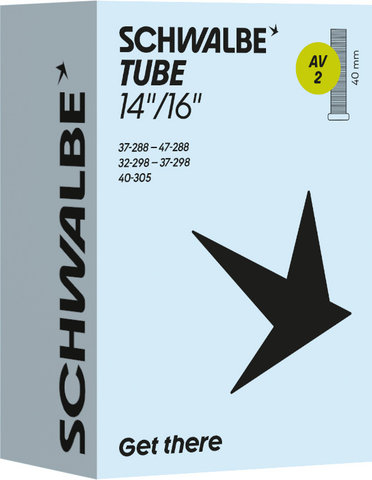 Schwalbe Schlauch 2 für 288 mm / 16" - universal | AV | 40 mm