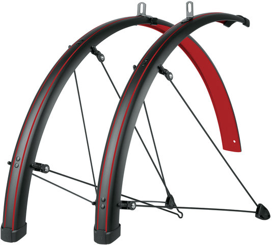 SKS Bluemels Stingray Front & Rear Mudguard Set - blazing red/45 mm / 28"