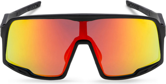 CHPO Lunettes de sport Henrik - black/red mirror