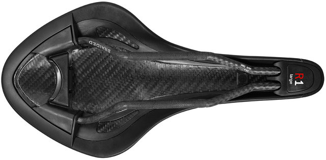 Fizik Arione R1 Carbon Sattel - black-black/large