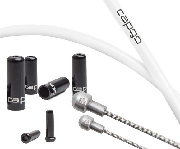 capgo Set de Câbles de Frein BL pour Shimano/SRAM Road - blanc