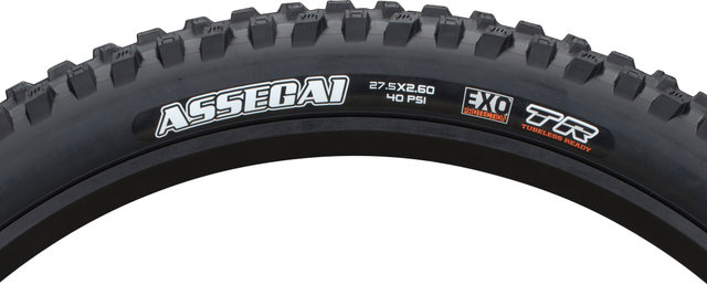 Maxxis Assegai Dual EXO WT TR 27,5+ Faltreifen - schwarz/27.5 "/66 mm/66-584/2.6 "