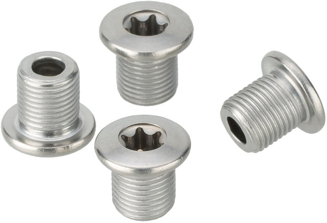 Kettenblattschrauben 4-Arm XT FC-M785 / FC-M7000 / FC-R7100 innen - silber/universal