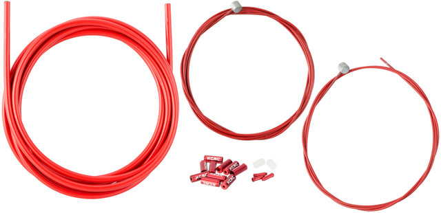 MTB Brake Cable Set - red/universal