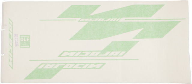 Big N Decal for Argon - poison green/universal