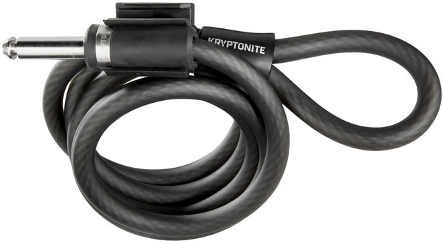 Kryptonite Cable de enchufe de 120 cm - negro/120 cm