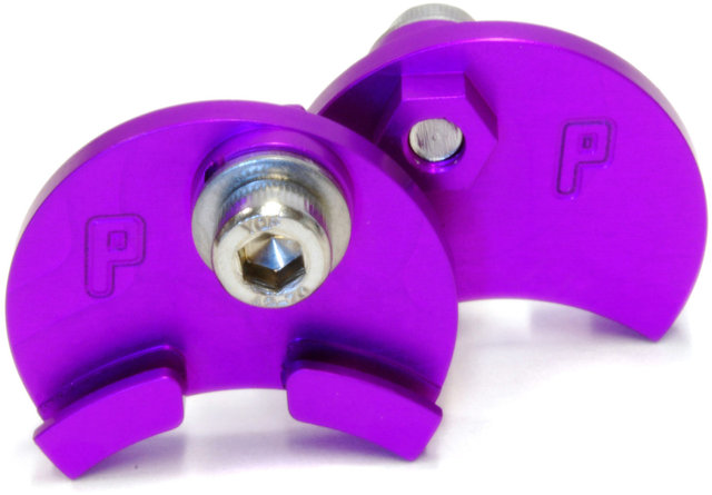 PAUL Set de Porte-Câbles Croisés Moon Unit Cable Carrier - purple/set (roue avant et arrière)
