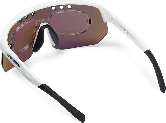 ASSOS Donzi Sports Glasses - white | gold