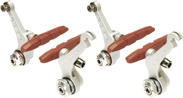 PAUL Set de frenos de llanta Touring Cantilever Short Pull d+t - silver/set (RD + RT)