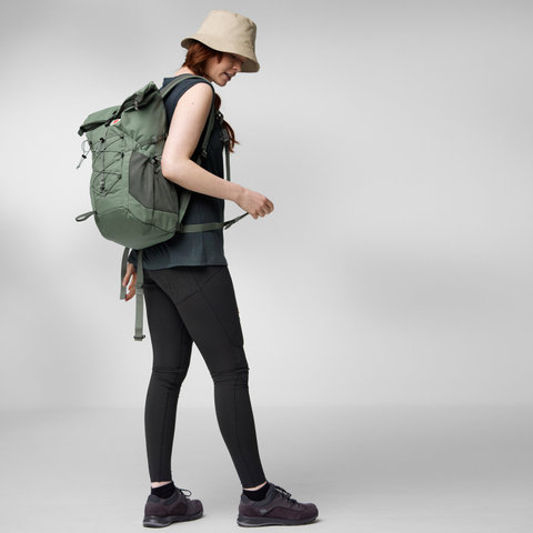 Fjällräven Abisko Hike Foldsack Rucksack - patina green | 25 ml | one size