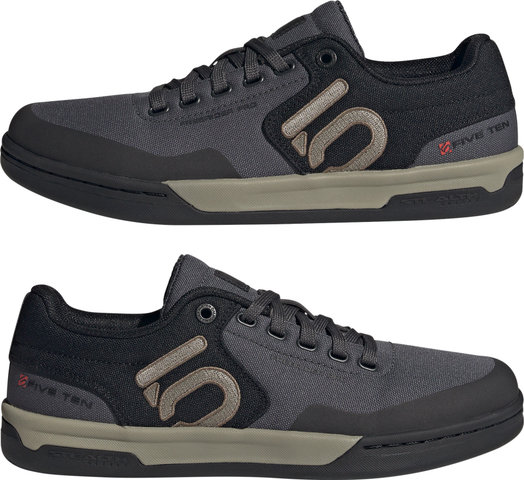 Five Ten Freerider Pro Canvas MTB Schuhe Modell 2023 - grey six-silver pebble-core black/42