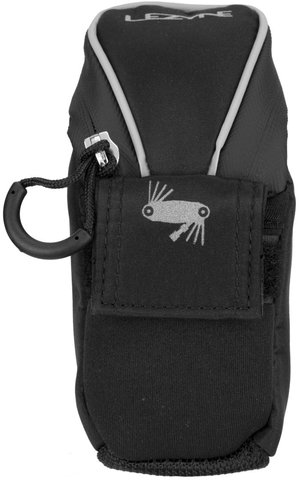 Lezyne Micro Caddy QR Saddle Bag - black/S