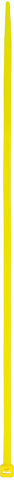 3min19sec Serre-Câbles 4,8 x 290 mm - 100 pièces - jaune fluo/4,8 x 290 mm