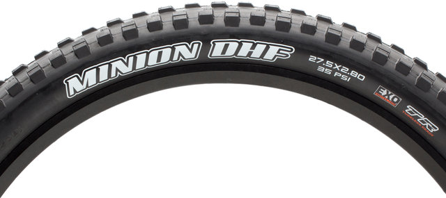 Maxxis Minion DHF+ Dual EXO TR 27.5+ Folding Tyre - black/27.5x2.8