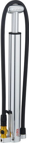 Lezyne Micro Floor Drive HV Pumpe ohne Luftdruckanzeige - silber