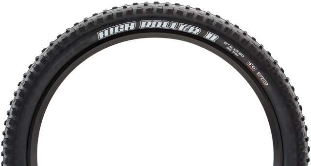 Maxxis Highroller II+ Dual EXO TR 27.5+ Folding Tyre - black/27.5x2.8