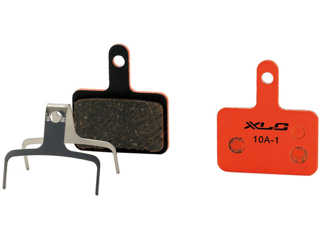 Bremsbeläge Disc BP-O07 für Shimano / Tektro / XLC - orange/organisch