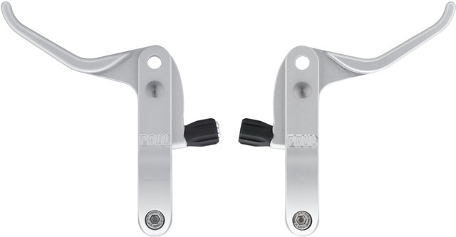 PAUL Set de Leviers de Frein Cross Lever Inline - silver/Set (avant + arrière) / 26,0 mm