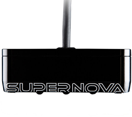 Supernova Luz trasera c. luz de freno M99-E12 Tail Light LED para portaeq. StVZO - negro/Portaequipajes