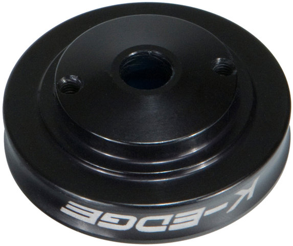 K-EDGE Gravity Cap Stem Mount for Wahoo ELEMNT - black/1 1/8"