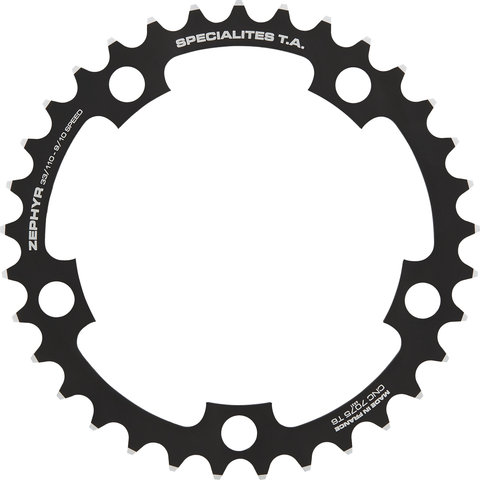 TA Kettenblatt Zephyr, 5-Arm, innen, 110 mm Lochkreis - schwarz/33 Zähne
