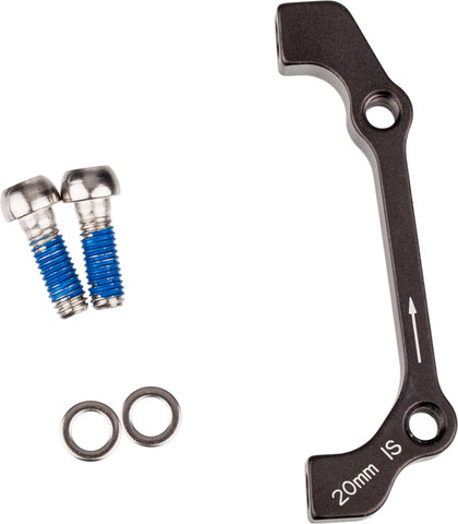 SRAM Disc Brake Adapter for 160 mm Rotors - black/rear IS to PM