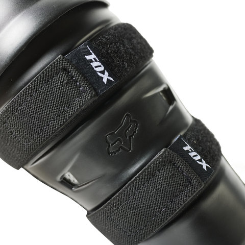 Fox Head Protector de rodilla PeeWee Titan - black-silver | one size