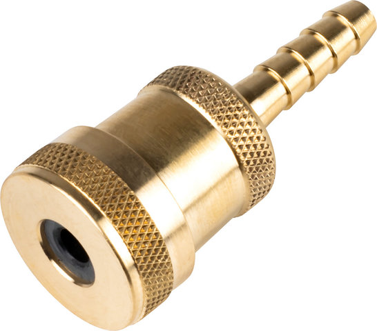 SKS Brass valve insert nipple - gold