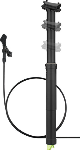 OneUp Components Tige de Selle Dropper Post V2 150 mm avec Télécommande V3 I-Spec EV - black | 0 mm | 405 mm | 31,6 mm | I-Spec EV | V3