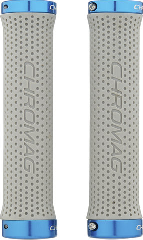 Chromag Basis Lock On Lenkergriffe - grey-blue/142 mm
