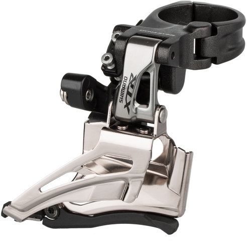 Shimano XTR FD-M9020 / FD-M9025 2-/11-speed Front Derailleur - grey/high clamp / down-swing / dual-pull