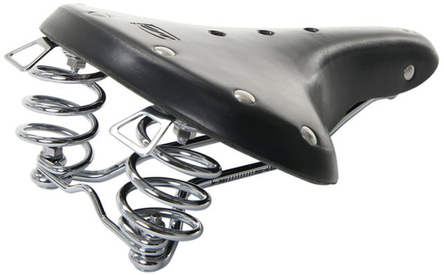 CONTEC Classic Exclusiv Touring Saddle with Springs - coffee/universal