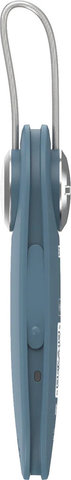 Knog Étiquette intelligente pour bagage Scout Travel Alarm+Finder - bleu-argenté