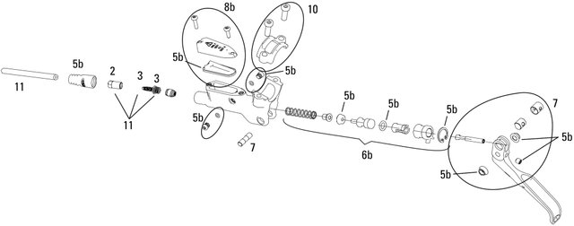 Avid Spare Juicy 5 Brake Lever (2008-2009) - 3/universal