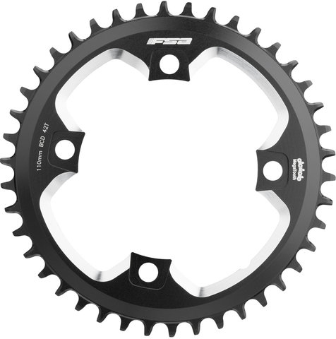 FSA Gossamer Pro ABS, 4-Arm, 1x11, 110 mm BCD Chainring - black/42 tooth