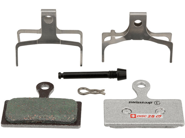 Disc E-Bike Brake Pads for Shimano - organic - steel/SH-008