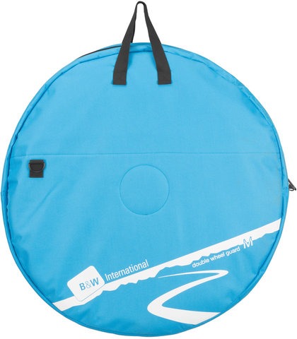 B&W Double Wheel Guard M 28" Wheel Bag for 2 Wheels - blue/28"