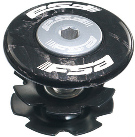 Carbon Star Nut Set - carbon/1 1/8"